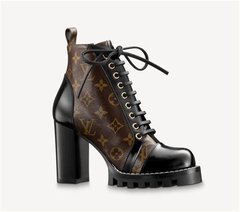 botas altas louis vuitton mujer|louis vuitton ankle boot.